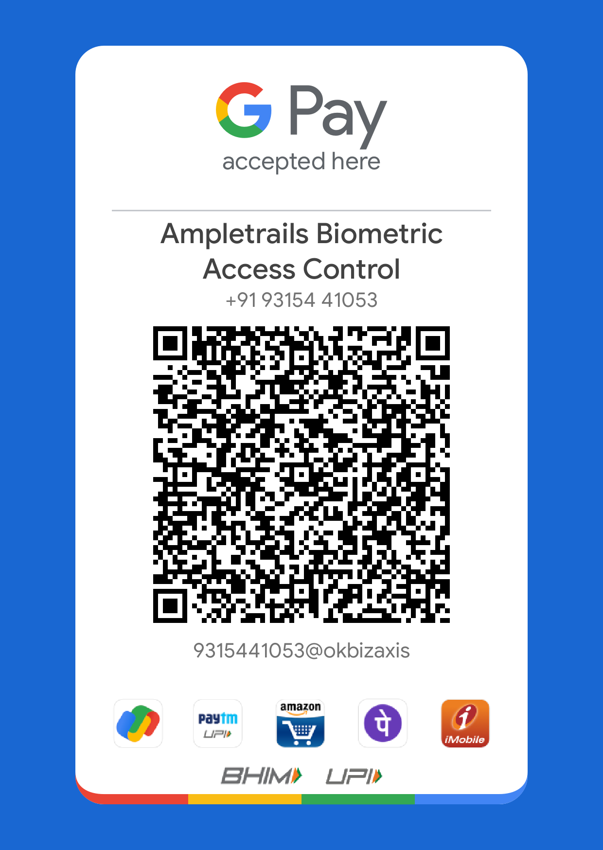 GPay for AmpleTrails