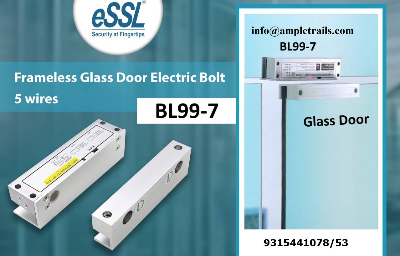 Glass Drop Bolt Lock eSSL BL99-7
