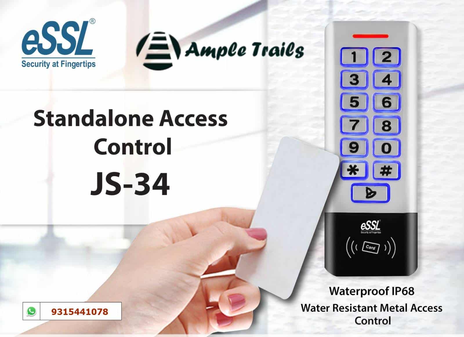 eSSL JS34 Standalone Access Control System