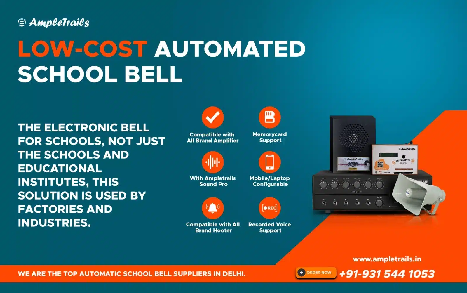 Automatic School Bells Manufacturers & Suppliers in India