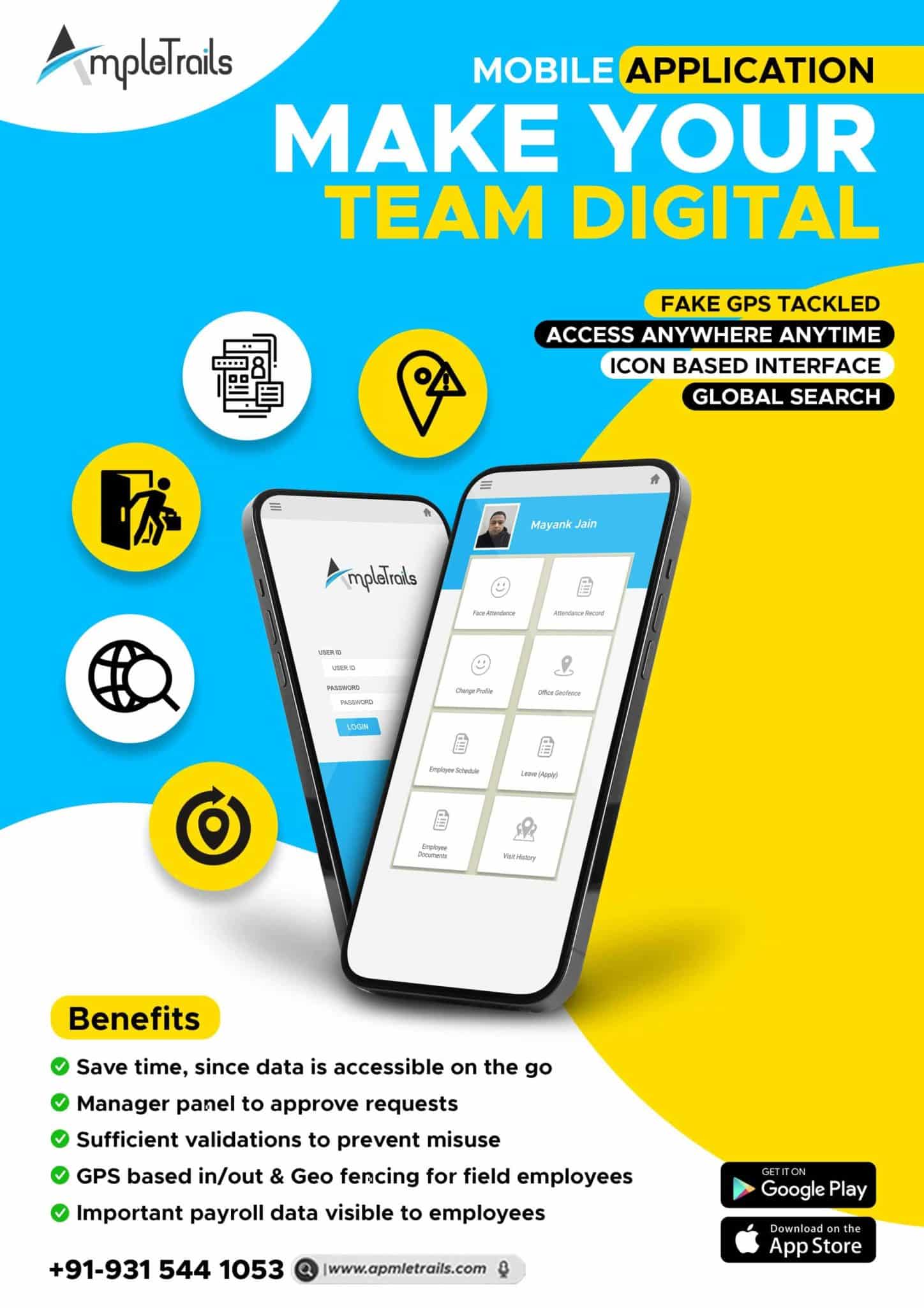 Mobile attendance app