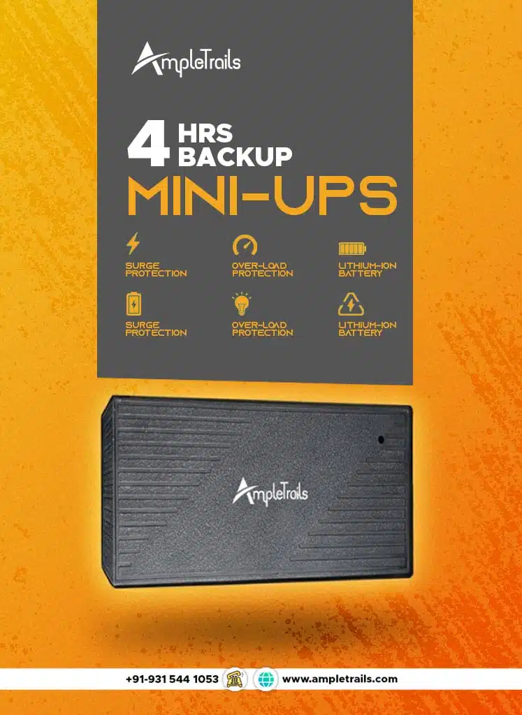 Mini UPS for Biometric Devices