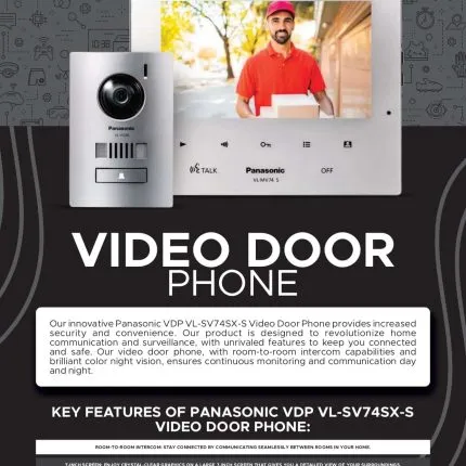 Panasonic VDP VL-SV74SX-S Video Door Phone
