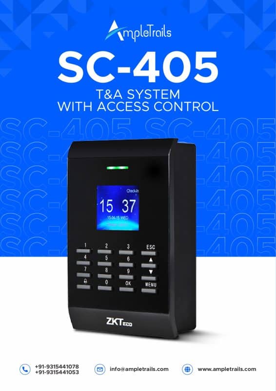 RFID Card Attendance Access Control Device eSSL SC405