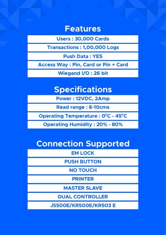 Presentation RFID Card Attendance Access Control Device eSSL SC405_page-0002