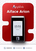 AmpleTrails Aiface Arion Face Fingerprint Attendance Machine