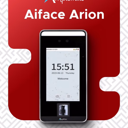 AmpleTrails Aiface Arion Face Fingerprint Attendance Machine