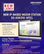 Hikvision IP VDP Indoor Hikvision IP DS-KH6350-WTE1