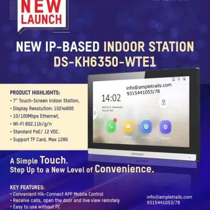 Hikvision IP VDP Indoor Hikvision IP DS-KH6350-WTE1