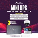 UPS for Biometric Face Attendance Machine
