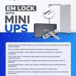 Uninterruptible Power Supply for EM Lock