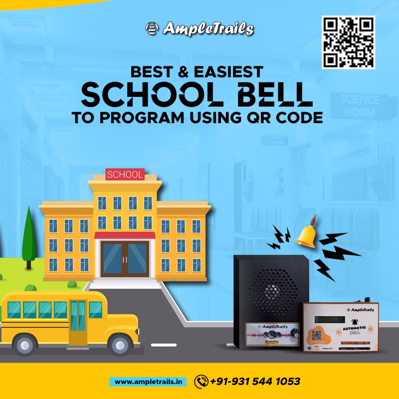 Automatic School Bell with voice announcement and dropbox enclosure — AutoBell control unit