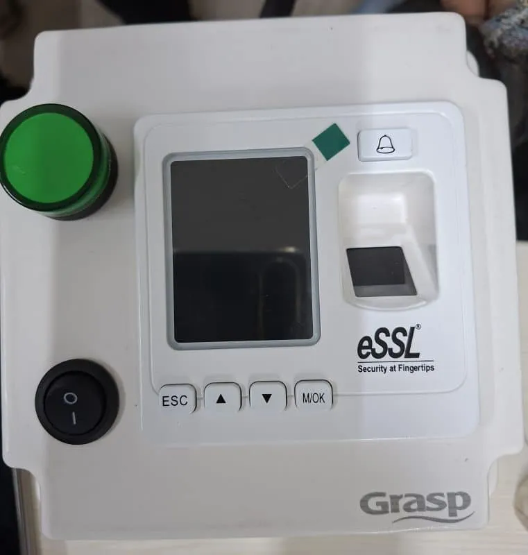 biometric attendance system with door access control