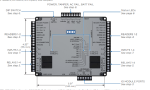 Aero X1100 access control system diagram