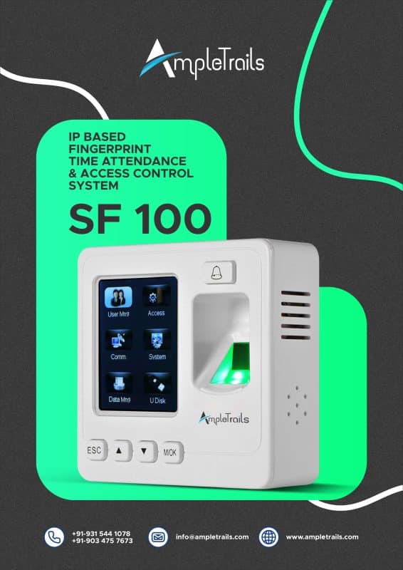 eSSL SF100 Biometric Time and Attendance Machine