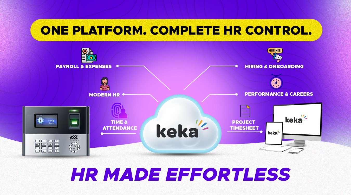 Keka HRMS Biometric Attendance Machine Integration Overview